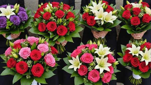 Bouquets de fleurs romantiques pour toutes les occasions