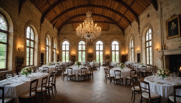 Trouver la salle de mariage idéale en gironde pour un événement inoubliable